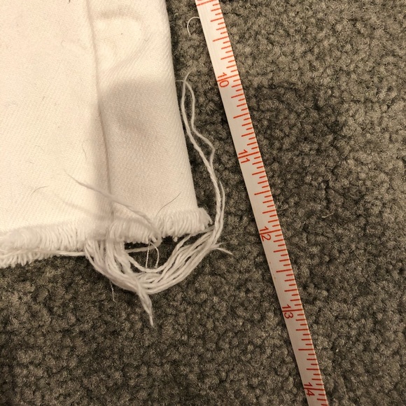 Topshop high waisted white mom jeans - Picture 8 of 9